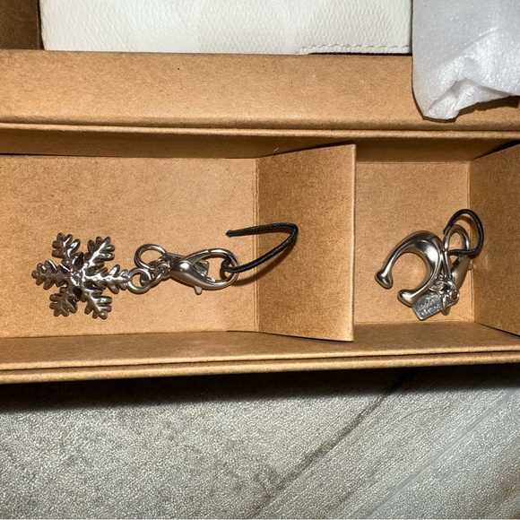 Coach Ivory Wristlet with Charms - Picture 5 of 5